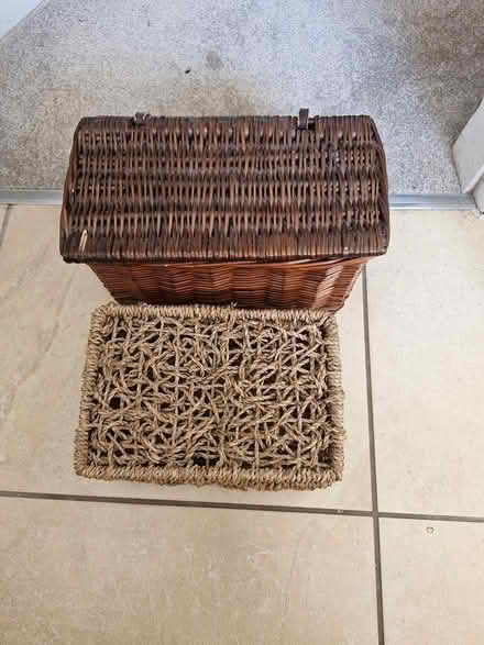 Photo of free Wicker boxes (Shrewsbury) #1