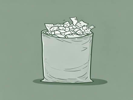 Photo of free A bin bag full of biodegradable packing peanuts (Minchery Farm OX4) #1