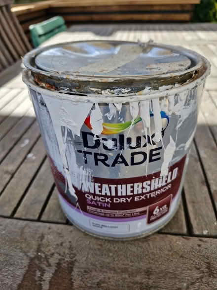 Photo of free Weathershield dulux paint (Great Baddow CM2) #1
