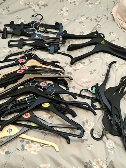 Photo of free Clothes hangers (Caerphilly town center CF83) #1