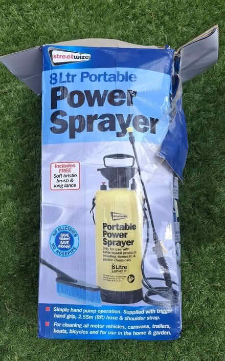 Photo of free 8ltr portable power sprayer (Boughton Monchelsea ME17) #1
