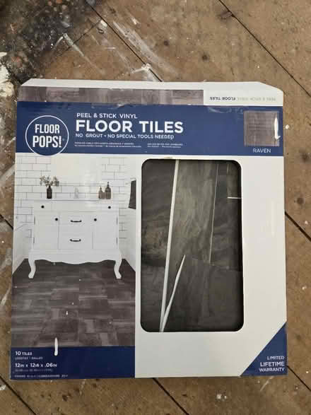 Photo of free Offcuts from Peel & Stick Tiles (Prestwich M25) #3
