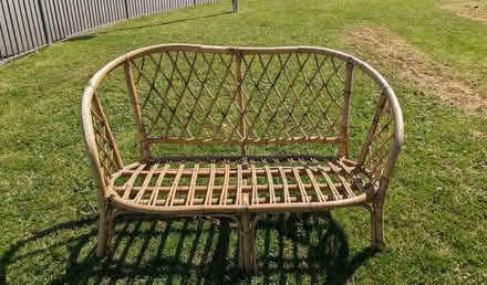 Photo of free Bamboo Garden Bench, Needs TLC (Lipson PL4) #1