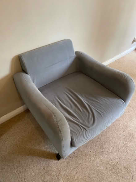 Photo of free Slate grey armchair (Knaresborough HG5) #2