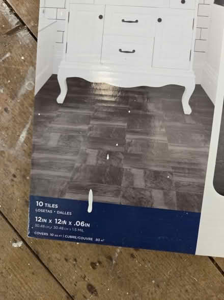 Photo of free Offcuts from Peel & Stick Tiles (Prestwich M25) #4