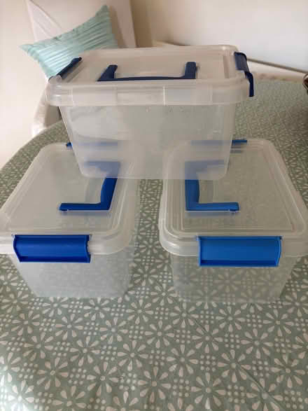 Photo of free Plastic boxes (Bexleyheath DA6) #1