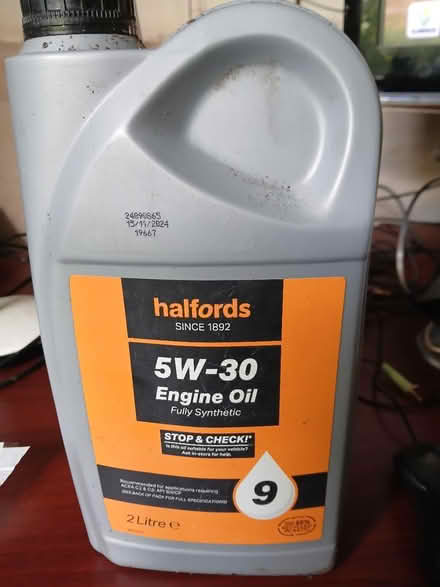 Photo of free Engine oil - 5W-30 (Heeley, S2) #1