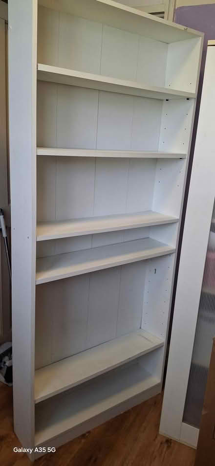 Photo of free White tall unit shelves (Merton SW19) #3