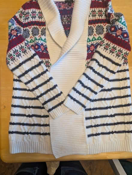 Photo of free Multi color sweater MP (Aston, PA) #1