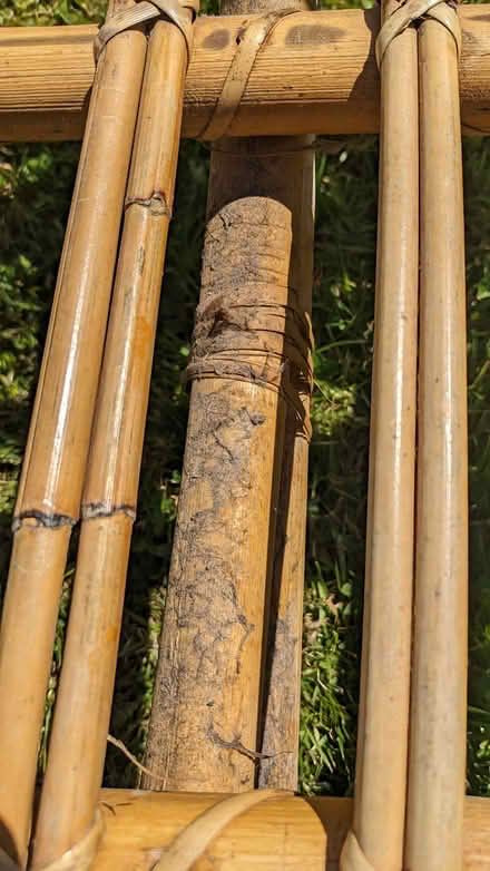 Photo of free Bamboo Garden Bench, Needs TLC (Lipson PL4) #2