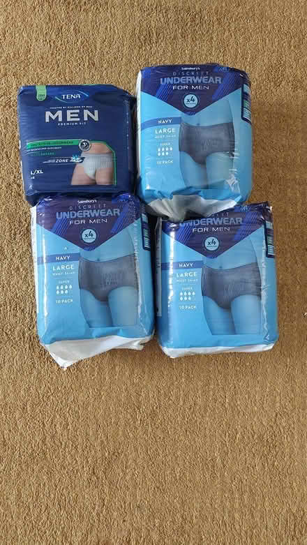 Photo of free Men's incontinence pants (Scaws Estate CA11) #1