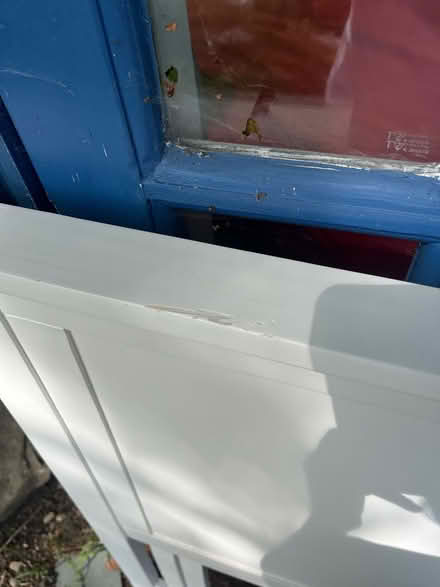 Photo of free White headboard for double bed (Kemsing TN15) #4