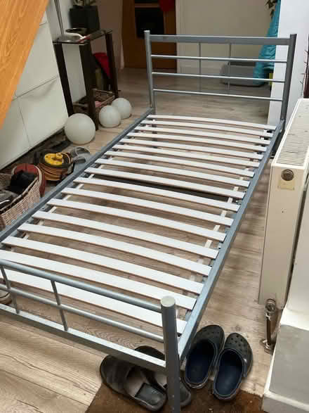 Photo of free Metal single bed frame (Upper Wolvercote OX2) #1