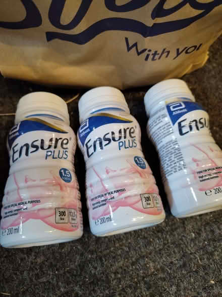 Photo of free Food supplement drinks (Comeytrowe District Ward TA1) #1