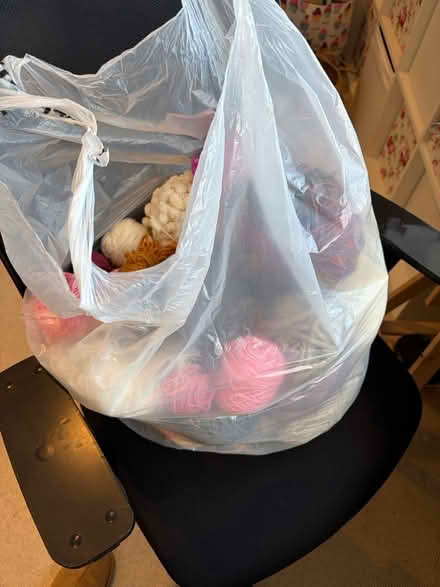 Photo of free Big bag of wool (Chalford GL6) #2