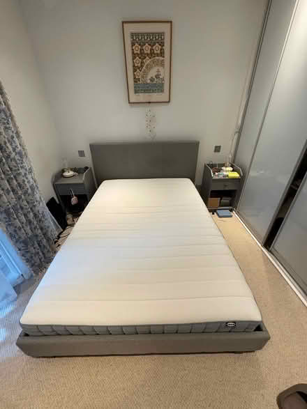 Photo of free Bed frame and mattress (Se83) #1