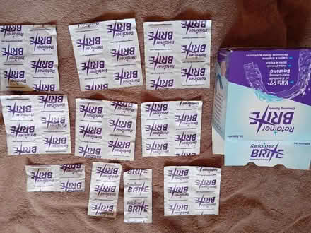 Photo of free Retainer Cleaning Tablets (Elmers End BR3) #1
