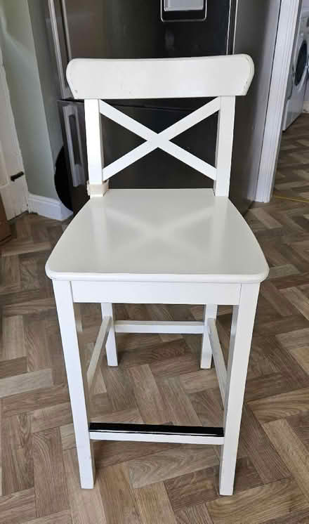 Photo of free 2 x Ikea breakfast bar chairs (Carnforth LA5) #1