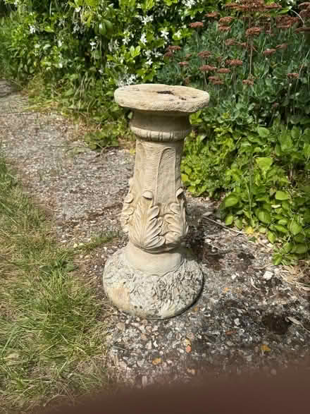 Photo of free Base of birdbath - concrete I think (Burghfield Common RG7) #1