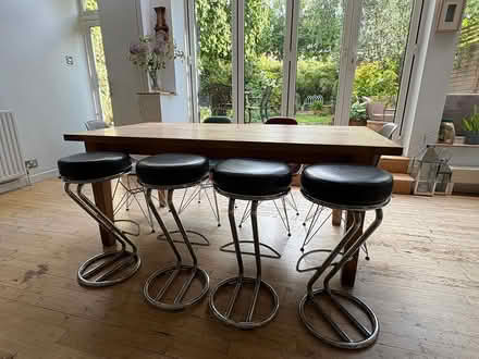 Photo of free 4 bar stools (Putney, SW15) #1