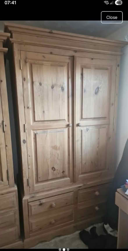 Photo of free Solid Pine Wardrobes (x3) (Rochford SS4) #3