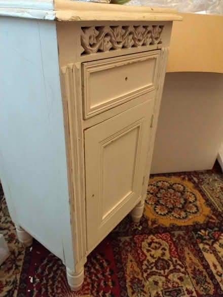 Photo of free Cupboard white and drawer unit (Richmond) #1