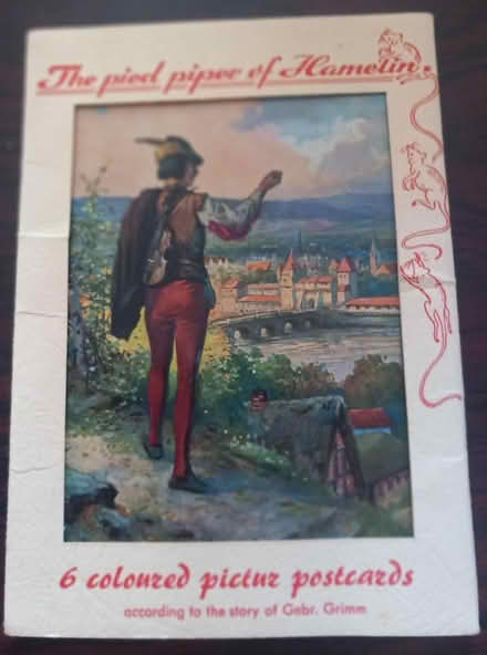 Photo of free 6 x POSTCARD SET PIED PIPER (Bexhill-on-Sea) #2
