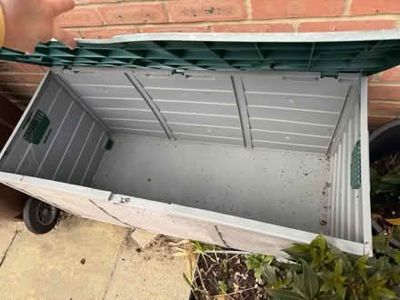 Photo of free Garden storage box (plastic) (Hampden Park BN22) #3