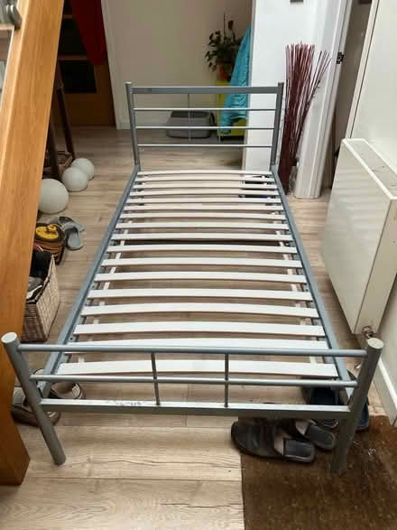 Photo of free Metal single bed frame (Upper Wolvercote OX2) #2