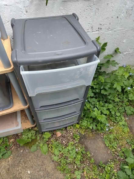 Photo of free Plastic chest of drawers (Amber Valley DE56) #1