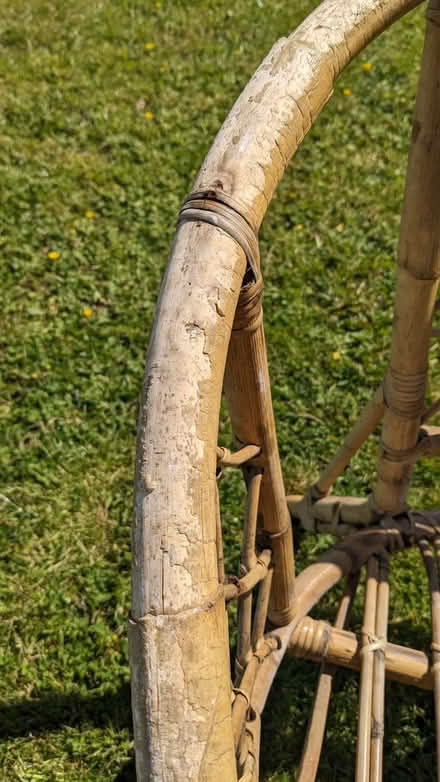Photo of free Bamboo Garden Bench, Needs TLC (Lipson PL4) #4