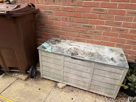Photo of free Garden storage box (plastic) (Hampden Park BN22) #1
