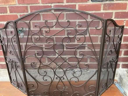 Photo of free Fireplace Screen (Ravenna/Maple Leaf) #1