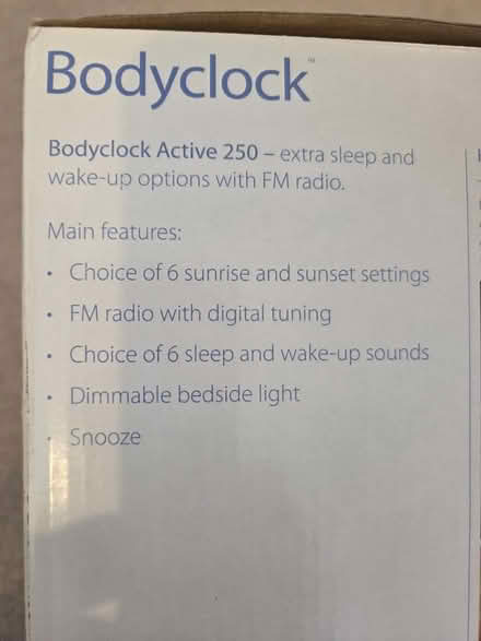 Photo of free Lumie Bodyclock wake up light alarm (West Bridgford NG2) #4
