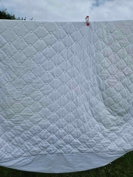Photo of free Kingsize mattress protector (Juniper Green, EH14) #1