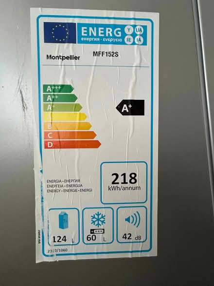 Photo of free Frost-free combi fridge freezer (Kendal LA9) #2
