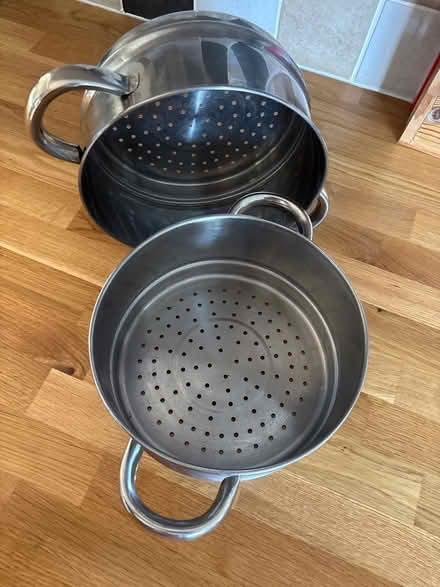 Photo of free 2x 18cm steamer inserts (Portobello EH15) #1