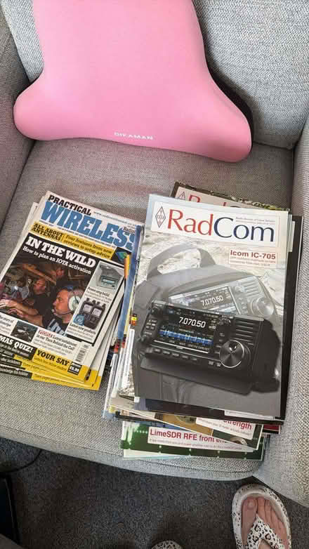 Photo of free radio ham magazines (Orrell Mount L30) #1