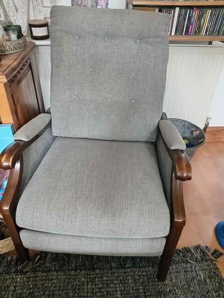 Photo of free Fully reclining armchair (Lower Morden SM4) #1