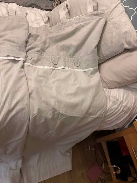 Photo of free Grey curtains (Billericay CM12) #2