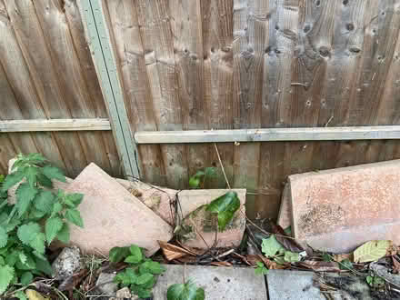 Photo of free 3/4 heavy terracotta type tiles (SE153BS) #1