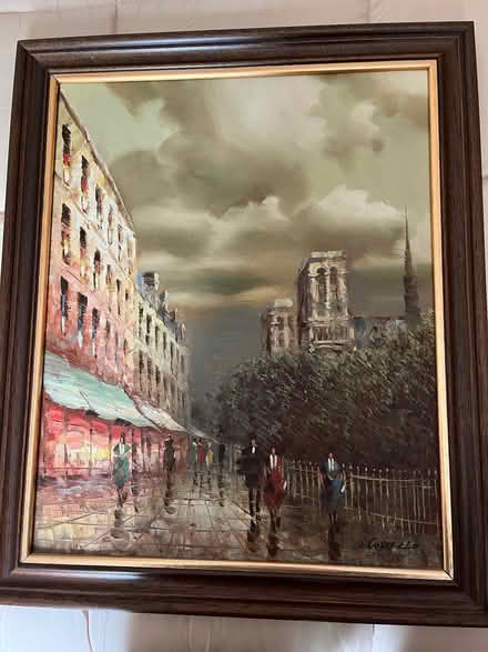 Photo of free Oil painting (Bridgewood Gate ME5) #1