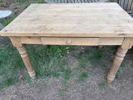 Photo of free Pine Table (Ball Hill CV2) #1