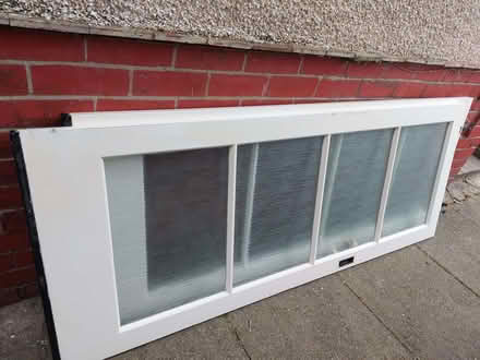 Photo of free 2 doors with stippled glass panels (Meersbrook S8) #1