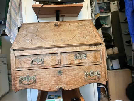 Photo of free ornate antique secretary desk (east hollywood) #1