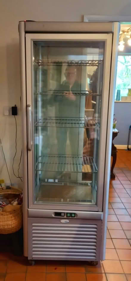 Photo of free Glass display fridge (DE65BJ) #1