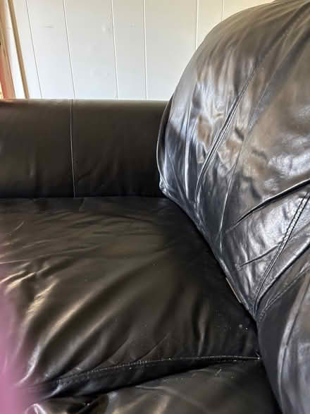 Photo of free Black leather (Scarsdale) #2