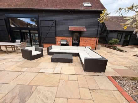 Photo of free Rattan pool furniture (Rg9 Binfield Heath) #2