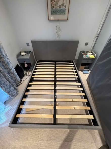Photo of free Bed frame and mattress (Se83) #3