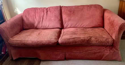 Photo of free Red sofa & green armchair (Lindfield RH16) #2